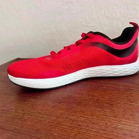 WHITIN Men's Zero Drop Running Shoes + Wide Toe Box Red Size 46 New Without Tags - Picture 5 of 10